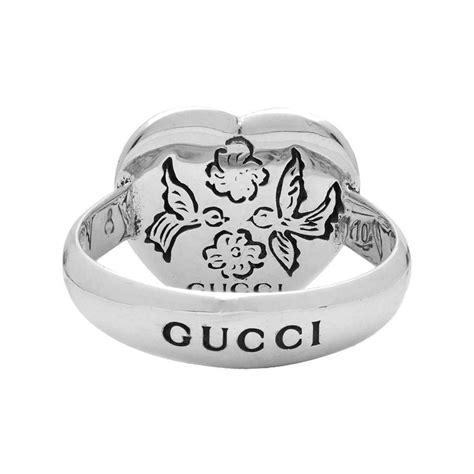 blind for love gucci heart ring